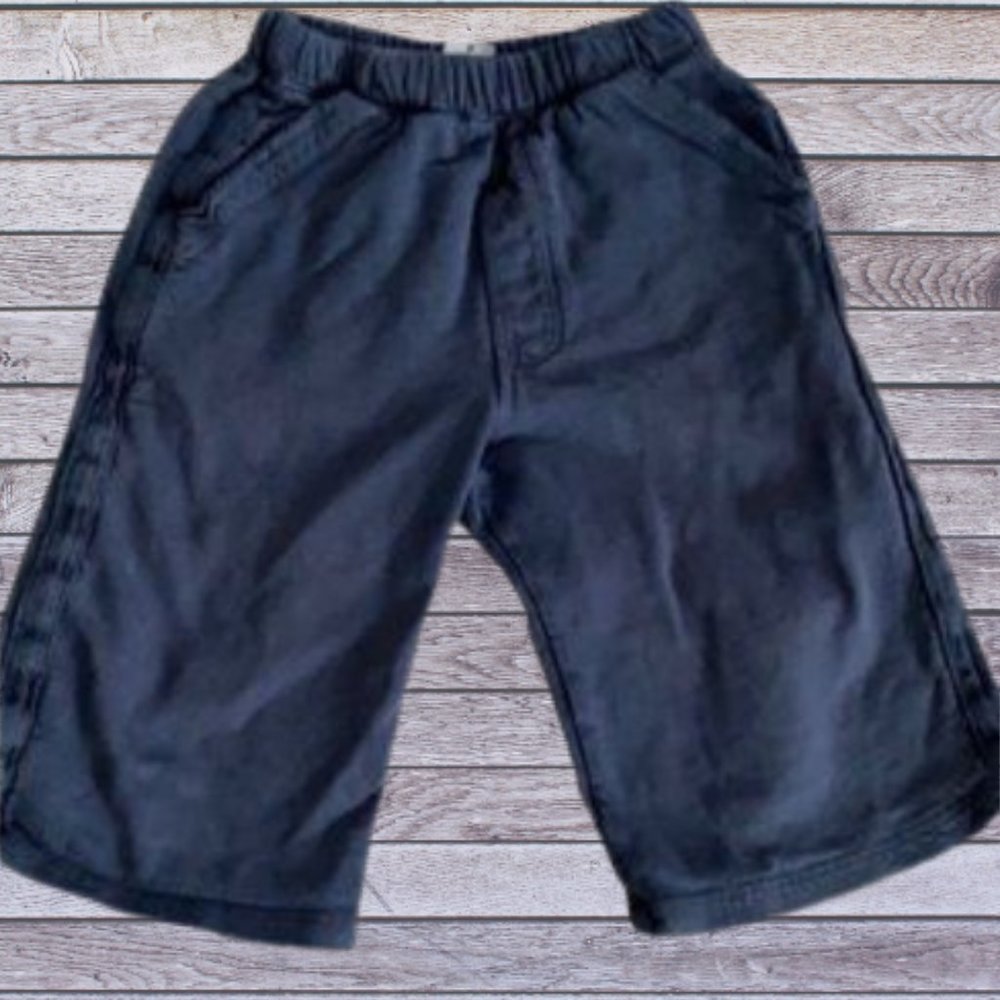 Navy Charlie Rocket pull on knit shorts